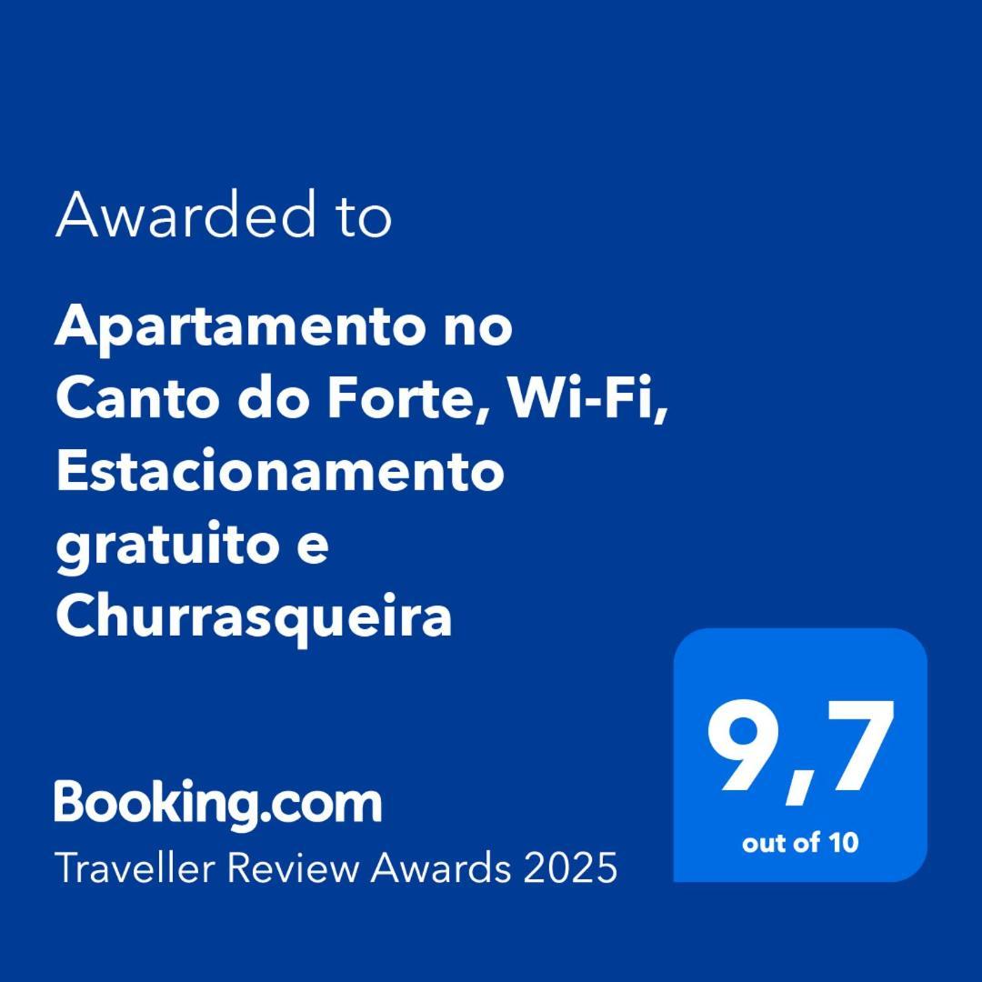 Apartamento No Canto Do Forte, Wi-Fi, Estacionamento Gratuito E Churrasqueira Praia Grande  Exterior photo